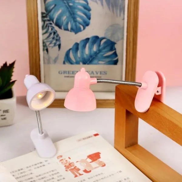 Mini Book Light with Clip