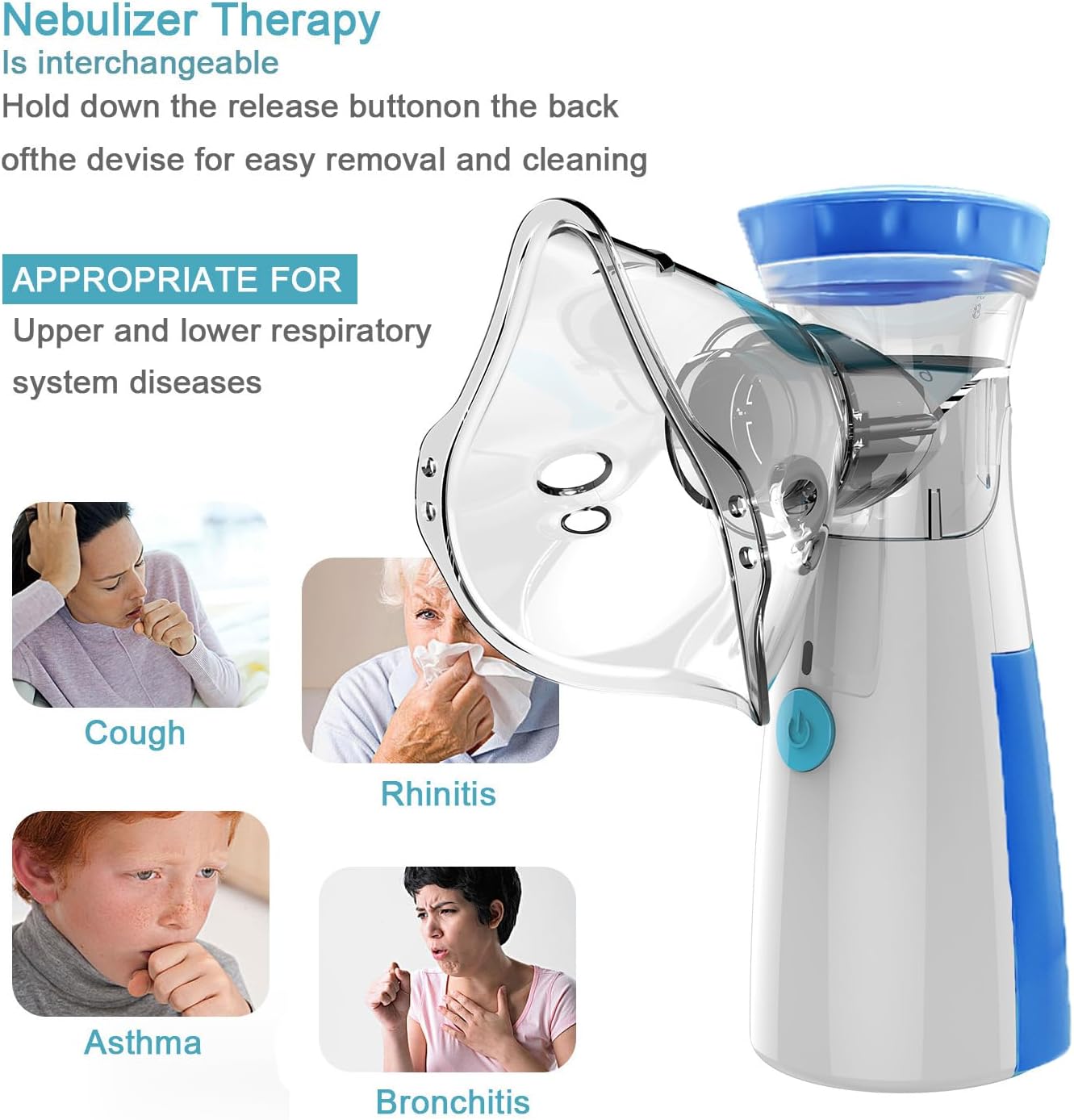 Mini Portable Silent Nebulizer Handheld