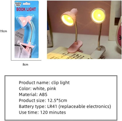 Mini Book Light with Clip